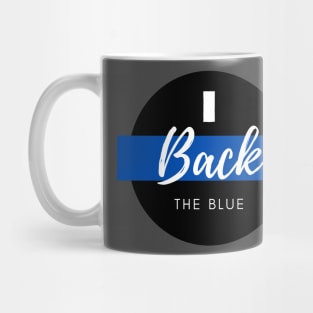 I Back The Blue Mug